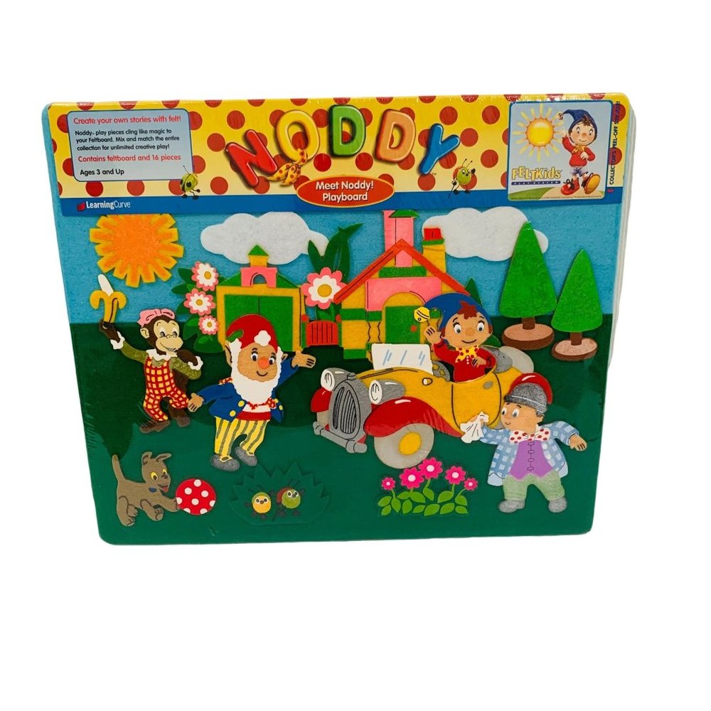 Rare HTF Vintage 1999 FeltKids Felt Playboard NODDY Sealed NOS